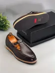 Gucci T-Bar Monk Loafer Sneaker - Coffee Brown - 2