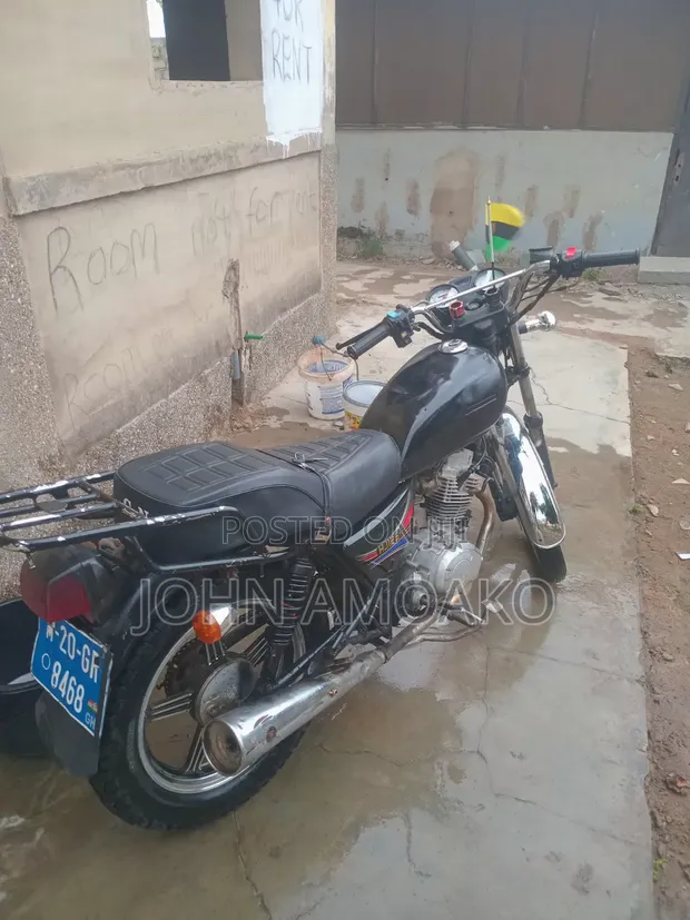 Haojin HJ125 Motorcycle 2020 Black - 1