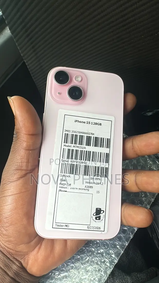 Apple iPhone 15 128GB Pink - 1