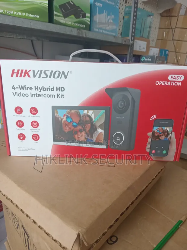 Hikvision Hybrid HD Intercom Video Kit - 1