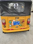 TVS Three-Wheeler Motorcycle - Yellow - 3