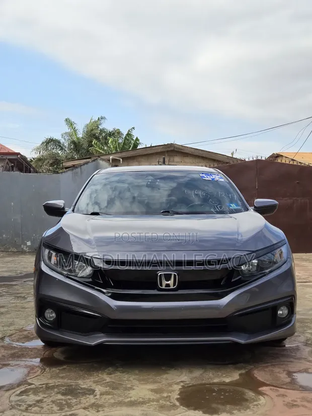 Honda Civic Sport Sedan 2020 Gray - 1