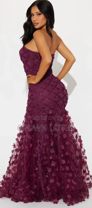 Brand New Fashion Nova Dress - Burgundy