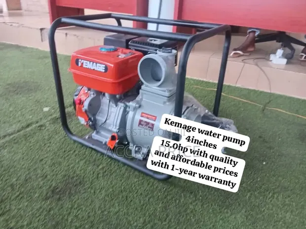 Kemage Gasoline Water Pump - 400W, 30m³/hr - 1