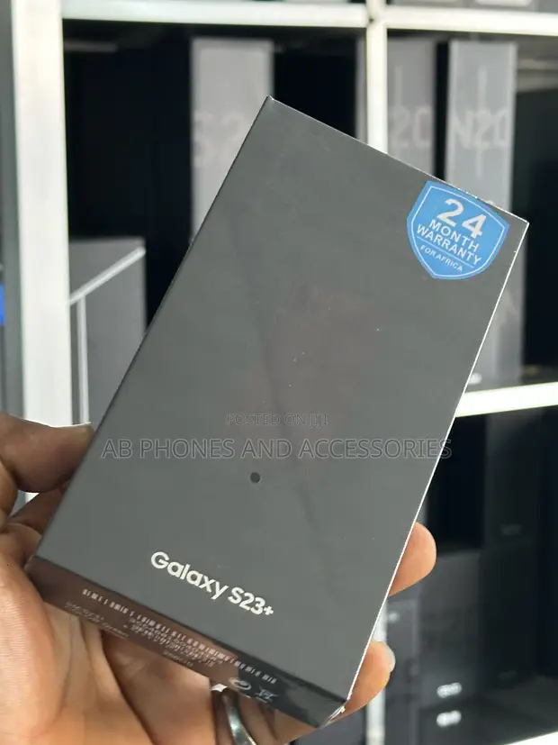 New Samsung Galaxy S23 Plus 256GB Black - 1