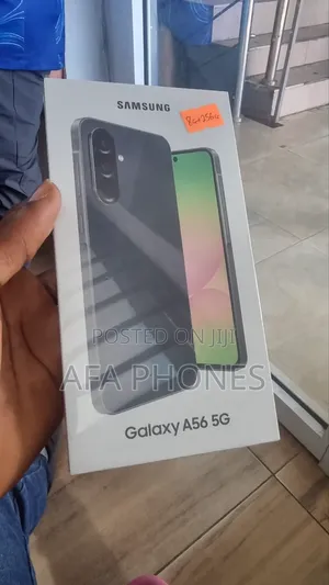 New Samsung Galaxy A56 256GB Black