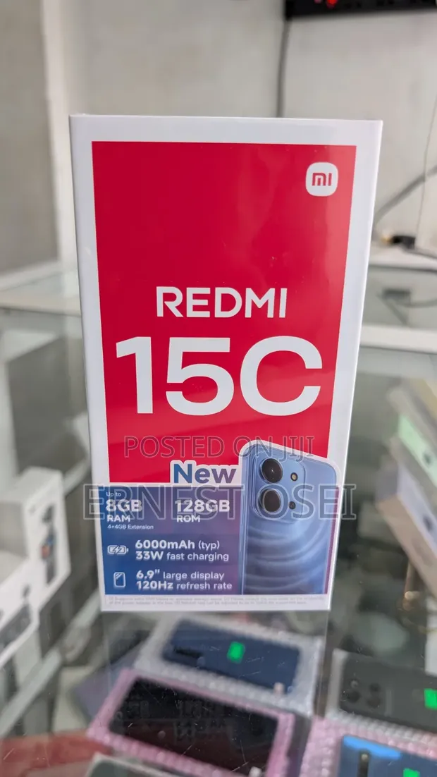 New Xiaomi Redmi 15C 128GB Red - 1