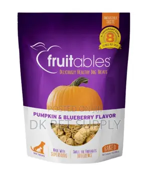 Fruitables Pumpkin & Blueberry Dog Treats