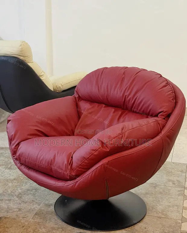 Luxury Red Armchair | Imported | Rare Stock - 1