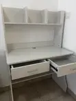 Writing Desk with Shelves and Drawers - 3