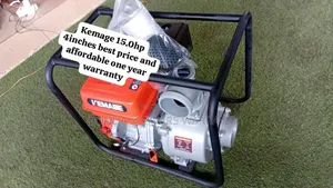 Kemage 4-Inch Water Pump - 15HP, Brand New
