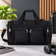Spacious Black Travel Duffle Bag - 2