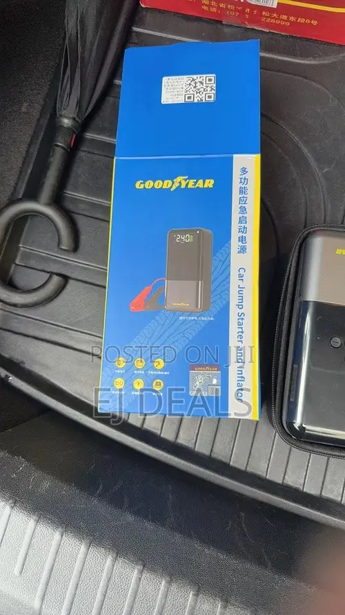 Goodyear S3 12V Car Jump Starter & Air Inflator Power Bank - 1
