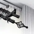 Elegant Double Curtain Rod - Premium Stylish - 2