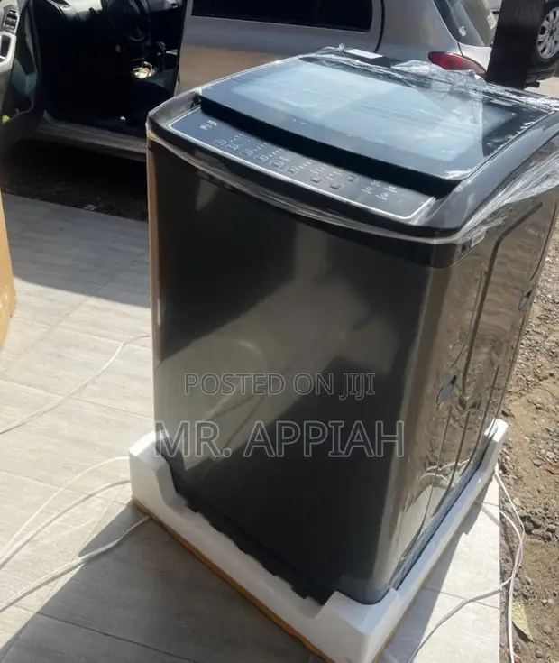 Premium TCL 18kg Top Load Automatic Washing Machine (Gray) - 1