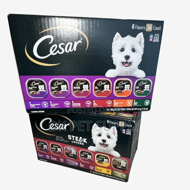 Cesar Variety Pack Wet Dog Food (36 Trays) - 1