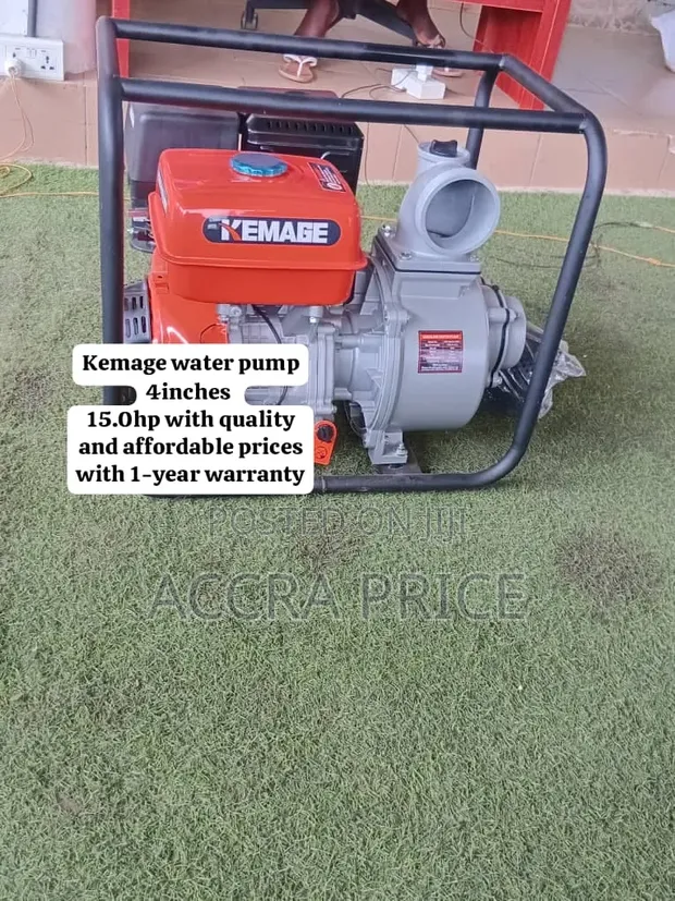 Premium Kemage Petrol Water Pump - 15HP - 1