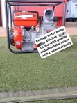 Premium Kemage Petrol Water Pump - 15HP - 2