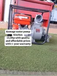 Kemage Gasoline Water Pump - 15 HP Heavy Duty - 1