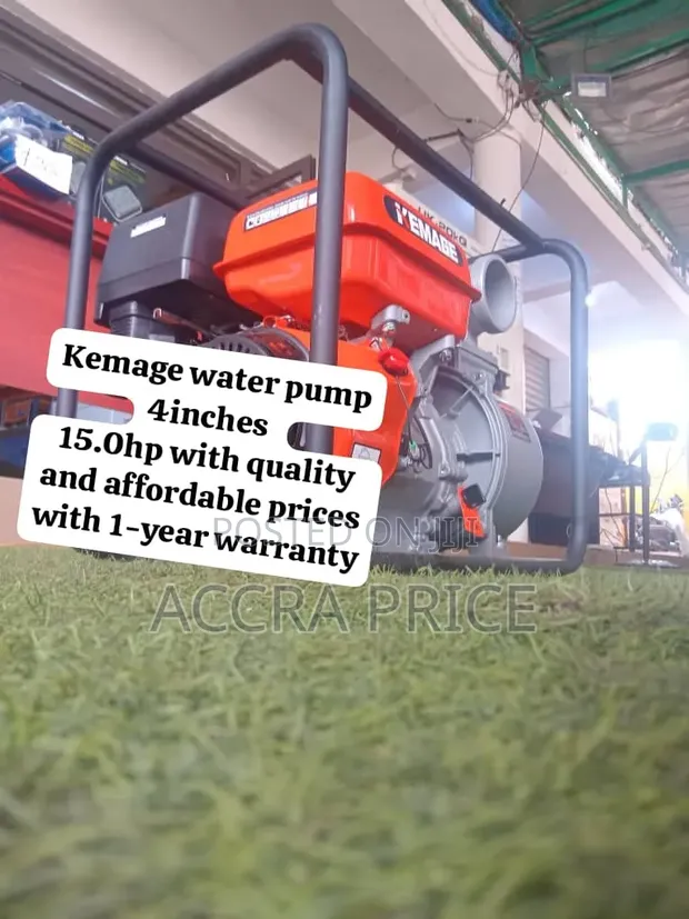 Brand New Kemage Petrol Water Pump - 15HP - 1