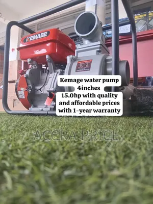 Heavy Duty Kemage Gasoline Water Pump - 15 HP
