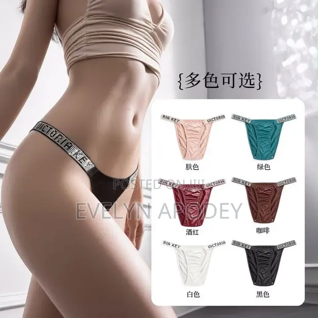 Women's Silk Brief Panties - 5 in 1 Pack - 1