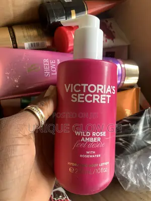 Victoria's Secret Wild Rose Amber Feel Desire Body Lotion