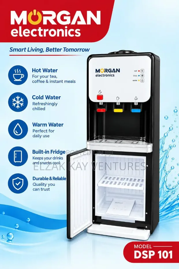 Brand New GE Hot and Cold Water Dispenser with Fridge - 1
