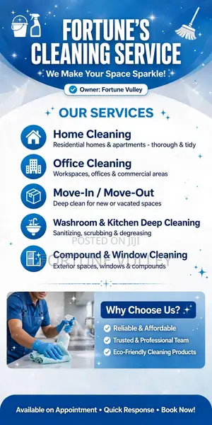 Fortune's Cleaning Service - Homes & Offices