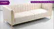 Brand New American Leather Tuxedo Arm Sofa - 5