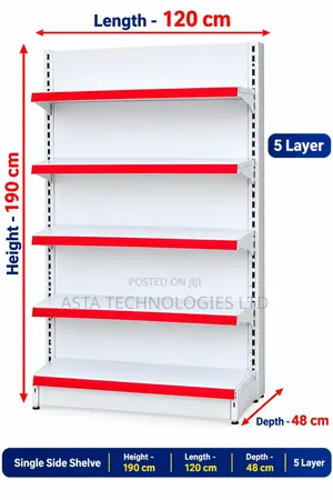 Brand New 5-Layer Metal Shelving Unit