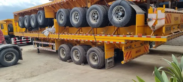 Shacman L3000 Flatbed Trailer - 45t, 3 Axle - 1