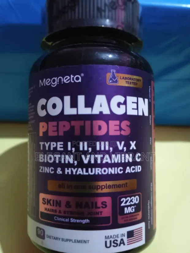 Collagen Capsules with Vitamin C, Biotin & Zinc | 90 Capsules - 1