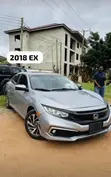 Honda Civic EX Sedan 2018 Silver - 1