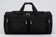 Black Travel Gym Bag - 1