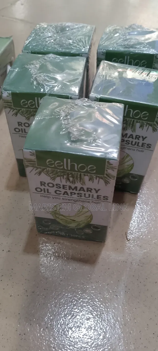 Rosemary Oil Capsules (38pcs) for Hair Strengthening - 1