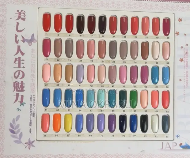 Wet n Wild Gel Nail Polish Set - 63 Pieces - 1