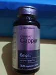 Chelated Copper Supplement 6mg | 300 Tablets - 3