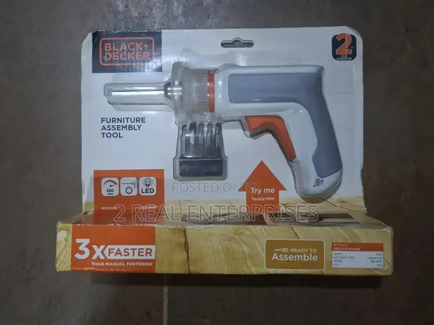 BLACK+DECKER 3.6V HexDriver Furniture Assembly Tool (BCRTA01) - 1