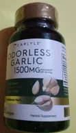 Odorless Garlic 1500mg Herbal Extract - Cardiovascular Support - 1