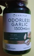 Odorless Garlic 1500mg Herbal Extract - Cardiovascular Support - 3