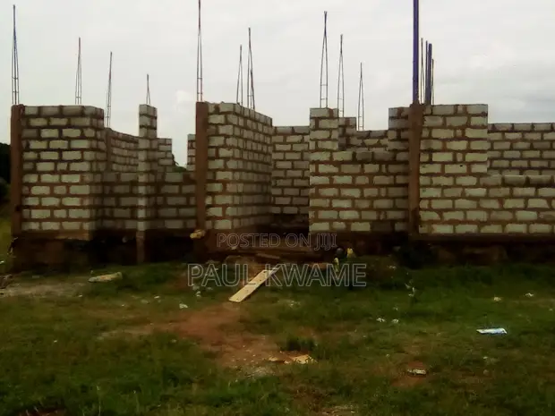 Land with Unfinished Storey Building Project in Ajen Kotoku - 1