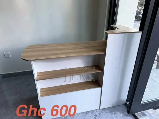 Reception Desk - White - 1