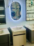 Cabinet Basin with LED Mirror (40cm) - 2