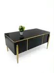 VIG Furniture Black Gold TV Stand Set - 1