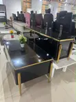 VIG Furniture Black Gold TV Stand Set - 4