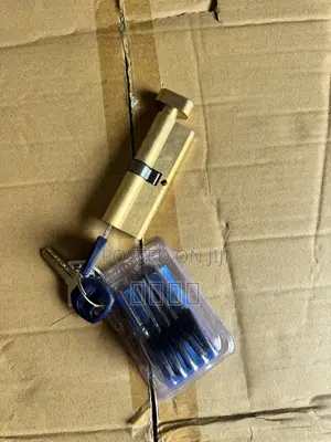 Door Lock Cylinder and Keys for 70mm Door Length 90mm