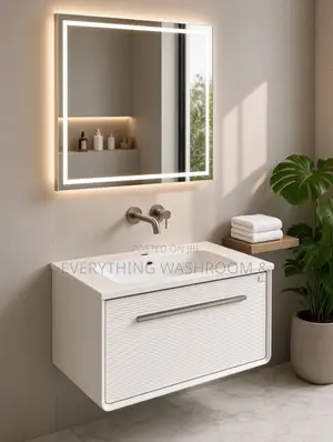 Cabinet Basin with LED Light (80cm)