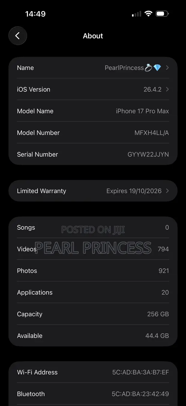 Apple iPhone 17 Pro Max 256GB Orange - 1