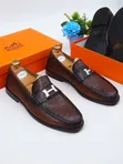 Authentic Hermes Leather Loafers - 2